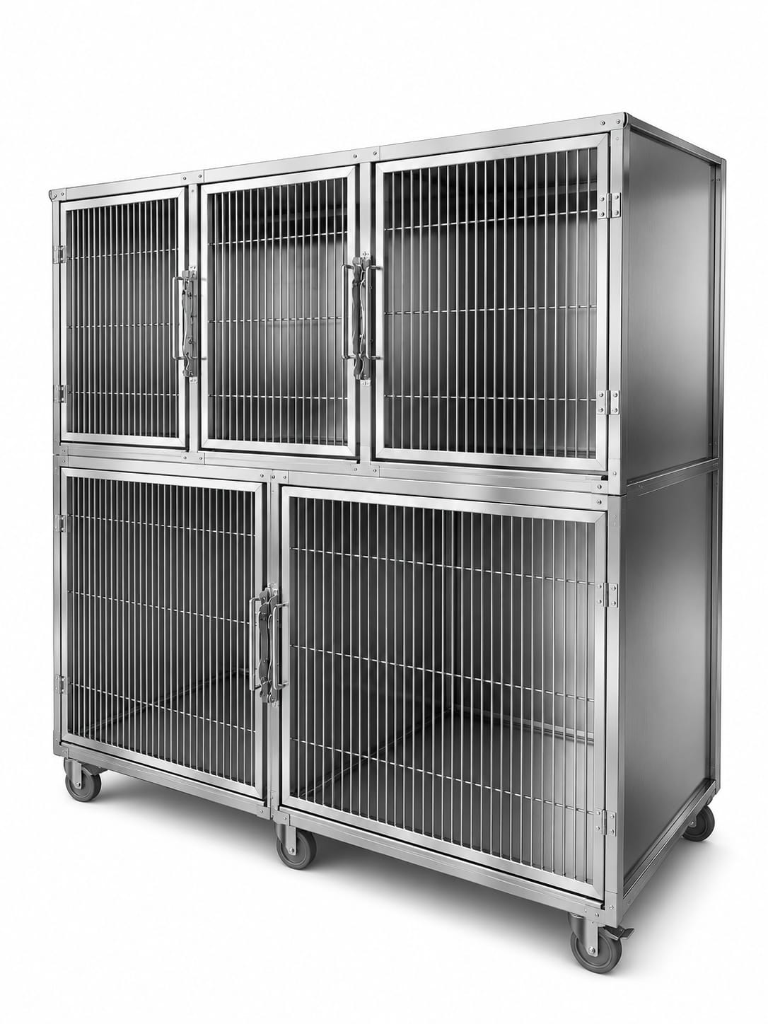 Five Compartment Dog Cage